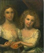 Ralph Earl Callahan Children oil painting